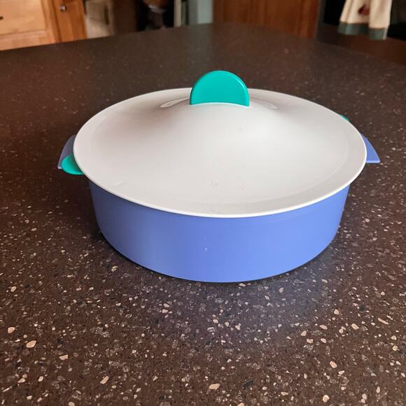Tupperware 3 Piece Micro-Steamer Microwave Steamer Rice Veggie Cooker 3221-A - Picture 1 of 10